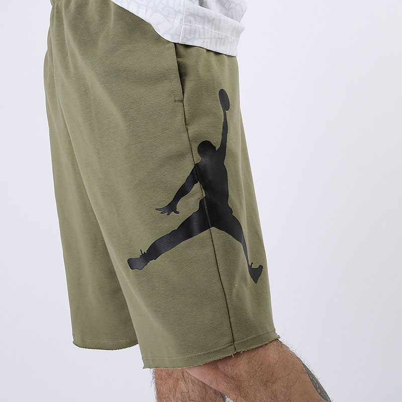 мужские зеленые шорты Jordan Jumpman Short AQ3115-375 - цена, описание, фото 2